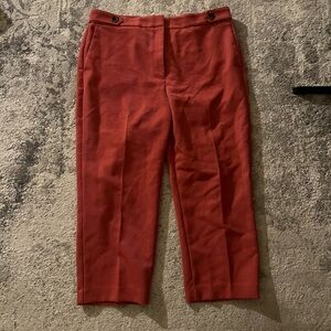 Ann Taylor Pink Ankle Pants